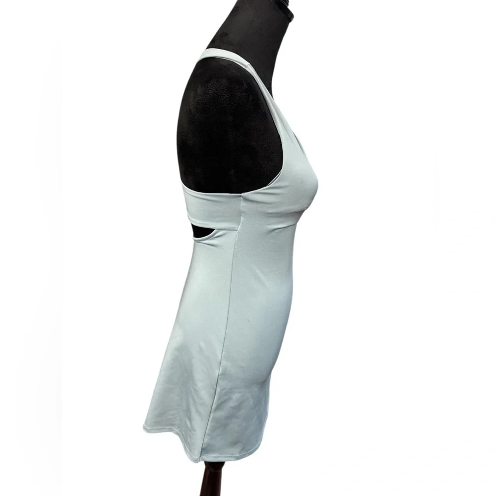 ALO Yoga Mint Green Racerback Mini Dress - Picture 4 of 6